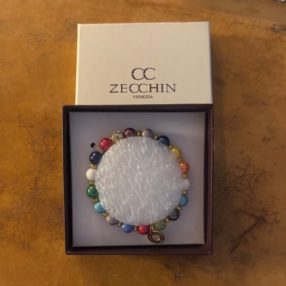 Murano Multi Colored Beaded Bracelet